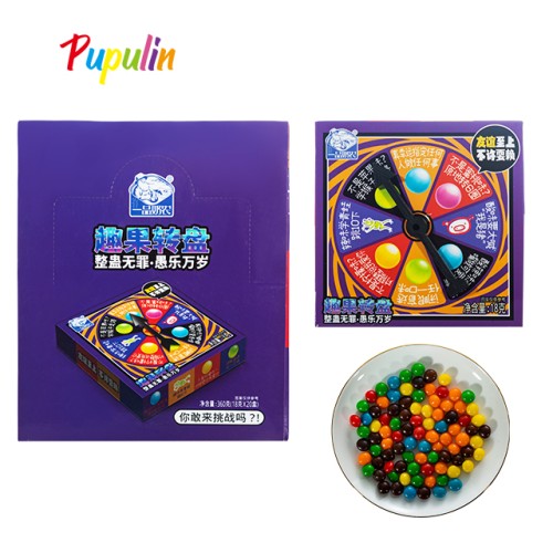 Halloween series of strange flavored candies Wheel Game series+Dice Challenger Candy 1