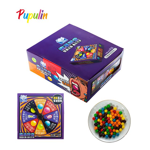 Halloween series of strange flavored candies Wheel Game series+Dice Challenger Candy 1