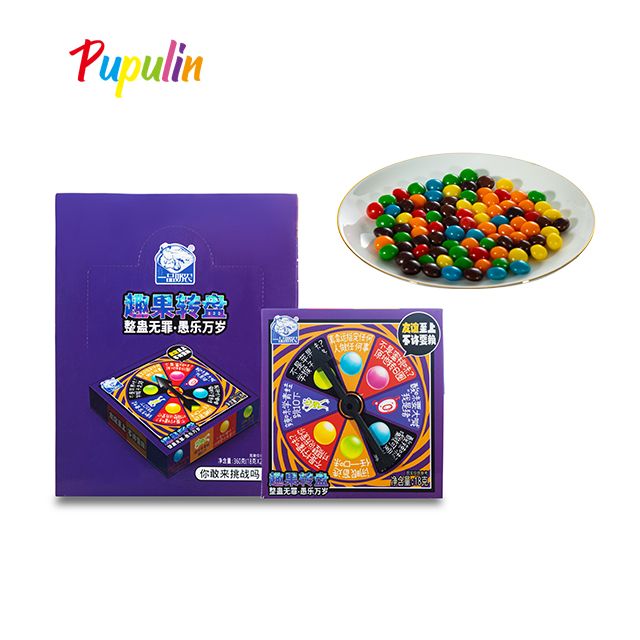 Halloween series of strange flavored candies Wheel Game series+Dice Challenger Candy 1