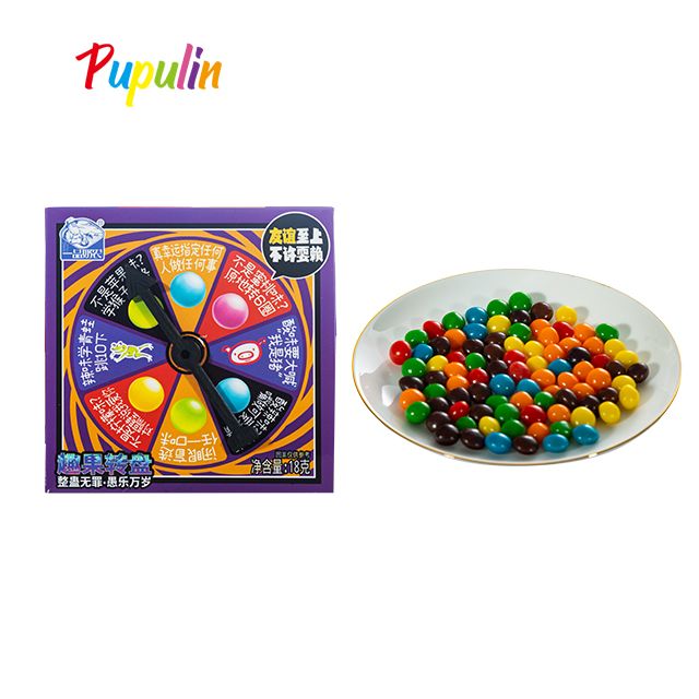 Halloween series of strange flavored candies Wheel Game series+Turntable Challenger Candy