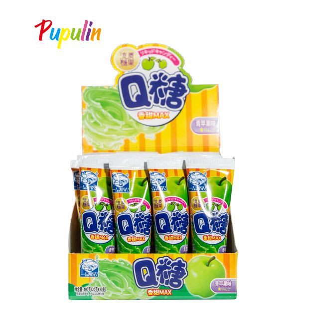 Liquid soft candy series apple flavor