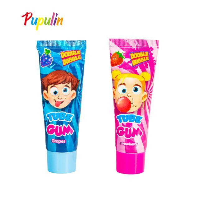 liquid bubble gum 20g series strawberry flavor grape flavor