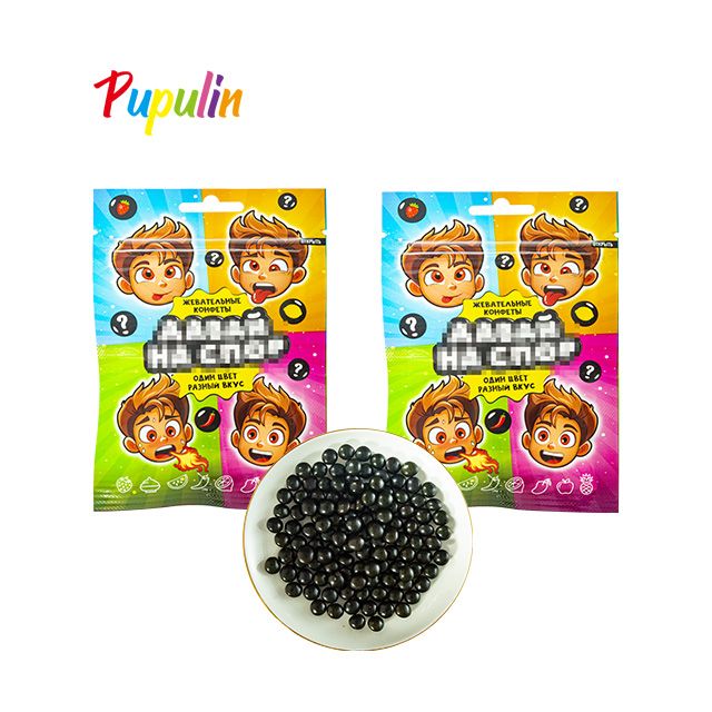 Halloween series of strange flavored candies +Challenger Black Candy 2