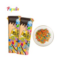 sour chewy candy mixed flavor bottle packing