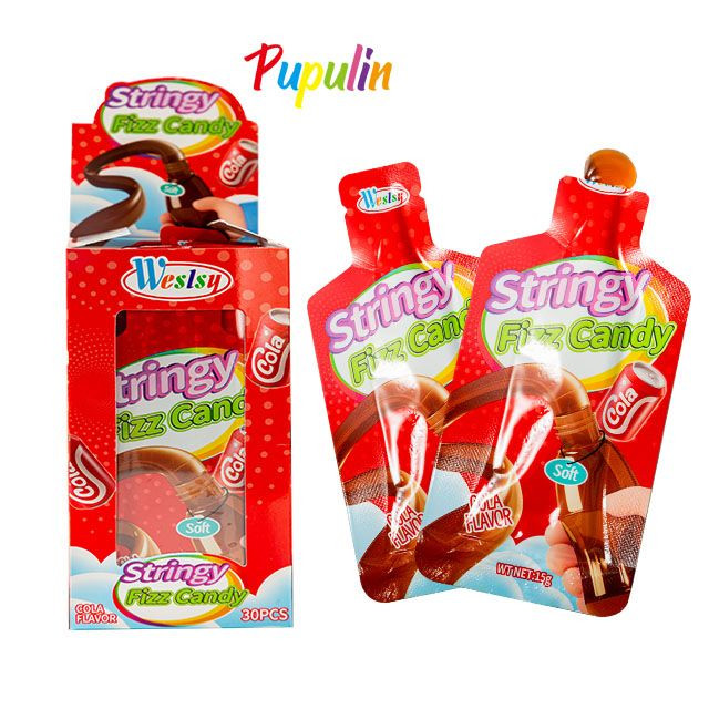 Liquid soft candy bag packing series+cola flavor