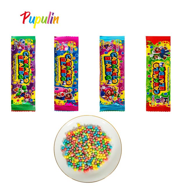 sour mini chewy candy 6g series mixed flavor